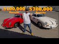 700 000 Porsche 356 Vs 100 000 Porsche 356
