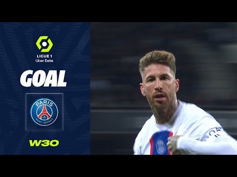 Goal Sergio RAMOS (76' - PSG) OGC NICE - PARIS SAINT-GERMAIN (0-2) 22/23