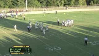 preview picture of video 'Huntingdon vs. West Carroll 21SEP13 1st Qtr'