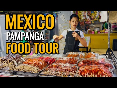 PHILIPPINES STREET FOOD in MEXICO Pampanga | Filipino Favorites in the Province! 🇵🇭