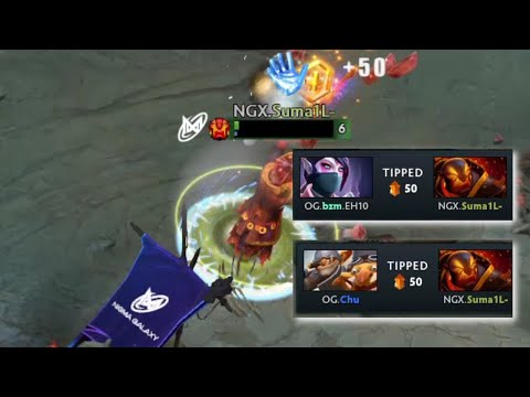 Sumail's perspective | solo killing BZM at mid and dodging techies skills | #dota2 #dota2gameplay