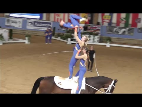 Deutsche Junioren Meisterschaft München 2025 - Gruppenvoltigieren-   Gilching Junior 1