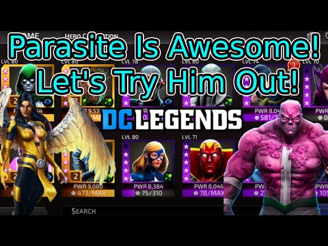 Live! Reworked Parasite Is Awesome! Legendary 4 Gameplay! | Dc Legends
