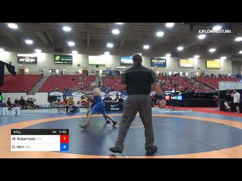 62 Kg Rr Rnd 1 Matthew Robertson Fitness Quest Vs Dan Verr Chicago Wrestling Club