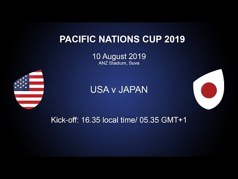 Pacific Nations Cup 2019 - USA v Japan