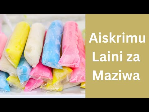 Jinsi ya Kutengeneza ice cream za Maziwa