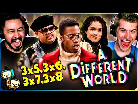 A DIFFERENT WORLD 3x5, 3x6, 3x7, 3x8 Reaction! | Jasmine Guy, Kadeem Hardison, w/ Jaby Koay