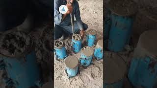 ''Concrete cylinder compressive strength testing'' #construction