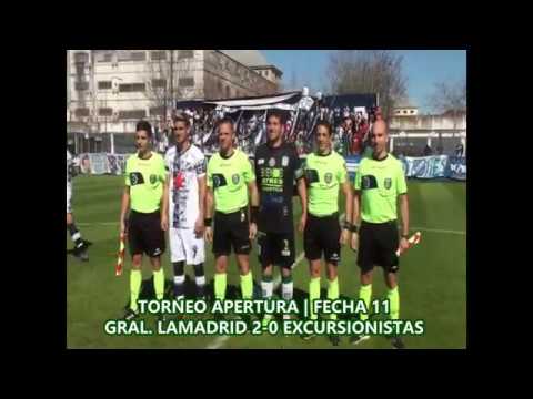 RESUMEN GRAL. LAMADRID 2-0 EXCURSIONISTAS