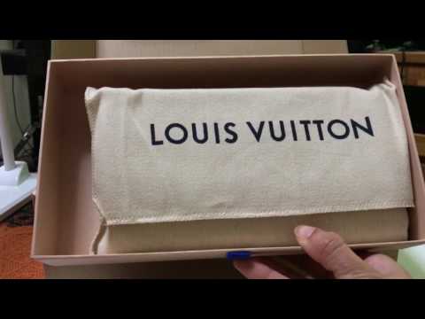 Silent Unboxing: Louis Vuitton Emilie Wallet (Mono/Fuchsia)
