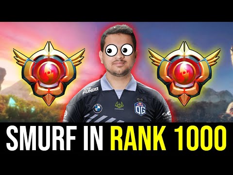 Ammar SMURFING in Rank 1000 Looks Like - "NO JOKE" DOTA 2