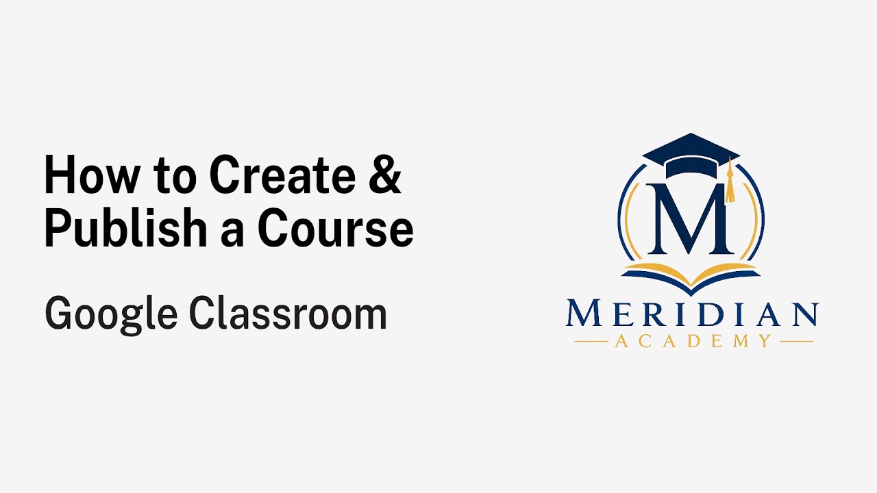 Course Creation & Publishing