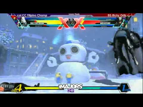 NWM4 - UMvC3 Top 4 - col.CC Filipino Champ (MAG/DRD/PHO) vs EG.Ricky Ortiz (WOL/WES/AKU) - LF
