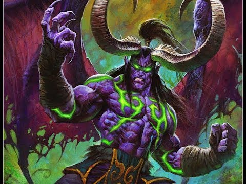 NEW COOL Animation for  Illidan stormrage  Card Intro - Hearthstone