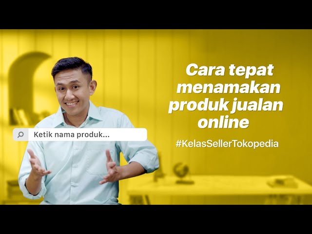 Thumbnail video Cara Memberi Nama Produk