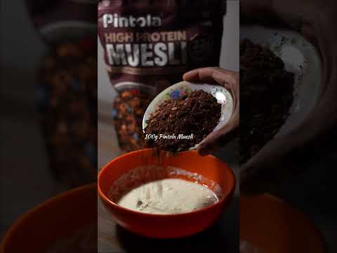 Elevate your meal with Pintola Protein Muesli, which provides 22g of protein Pintola Code: ASHISH05