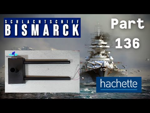Hachette Battleship Bismarck (Metal) Part 136 - The first parts for the stand!