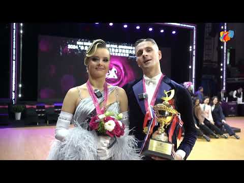 Alexey Glukhov and Anastasia Glazunova Interview as 2024 WDSF GrandSlam Standard Shanghai Champions