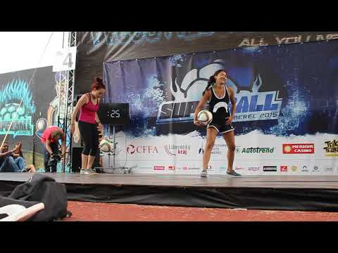 2015 Super Ball Qualification Round Laura vs Caitlyn 1