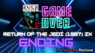 Star Wars Return of the Jedi (1987) Sinclair ZX Spectrum ending [Retro Gaming]