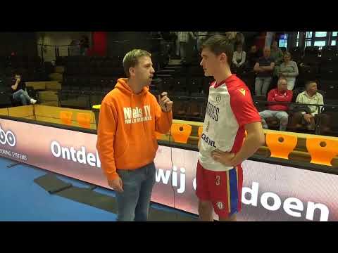 NielsTV interviewt Thijs Beens & Terrence Bieshaar van Heroes Den Bosch & Landstede Hammers