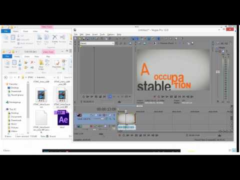Sony Vegas 12 xVid codec Error