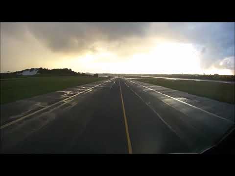 aterrizage en el aeropuerto de salvador bahia brasil