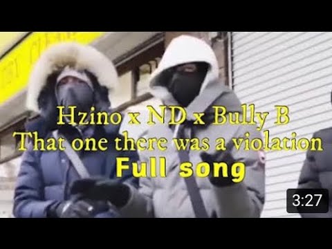 Hzino x ND Bully B - yo that one there was a violation personally i wouldn't have it