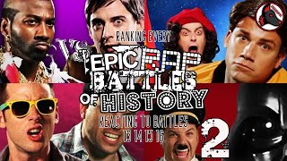 Mr. T vs Mr. Rogers, Columbus vs Cpt. Kirk, Nice Peter vs EpicLLOYD, Hitler vs Vader 2 ERB Reaction