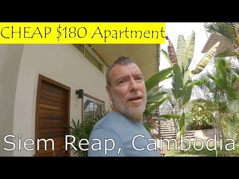 🇰🇭 $22 Cambodian Apartment, Wet Market & Royal Palace (Siem Reap, Cambodia)