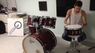 New Drums Setup - Time-Lapse (Gretsch Catalina Birch)