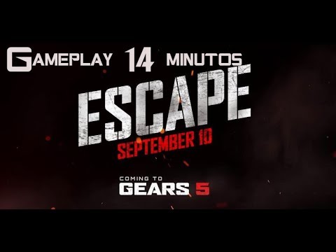 14 Minutos de Gears 5 Horde Escape Gameplay E3