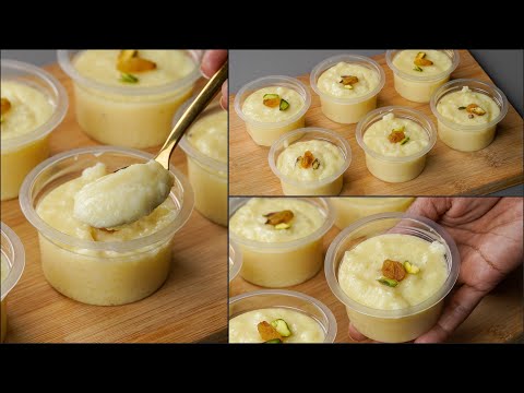 Mouthwatering Malai Rice Phirni | Eid Dessert Recipe | Rice Phirni Dessert | Delicious Malai Dessert