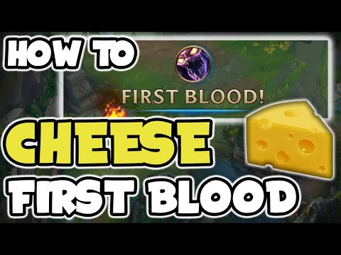 One Of The CHEESIEST Ways To GET FIRST BLOOD EVERY Game - League of Legends