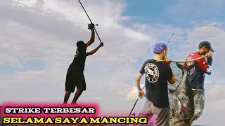 Download lagu 🔴strike ikan terbesar selama saya mancing 'BALI ROCK FISHING MMB' rekor pribadi...#5 mp3