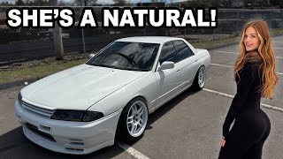 Download lagu Letting My GirlFriend Drift My SR20 Swapped Skyline..!-First Test Drive! mp3