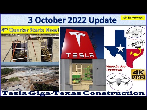 Steel on the Move on this 3 October 2022 morning Giga Texas Construction Update (07:35AM)