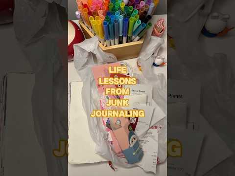 life lessons from junk journaling pt 1 #junkjournal #junkjournaling #journal #journaling #lifelesson