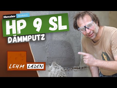 Lime insulating plaster for window reveals, damp rooms & VERY thick layers