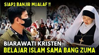 Download lagu SIAP-SIAP BANJ1R MUALAF‼️ BIARAWATI KRISTEN BELAJAR ISLAM SAMA BANG ZUMA mp3
