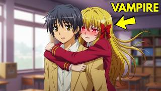 TRANSFER STUDENT NA INAKALANG MAHINA PERO NAPAPAIBIG ANG MGA BAMPIRANG BABAE | Anime Recap Tagalog