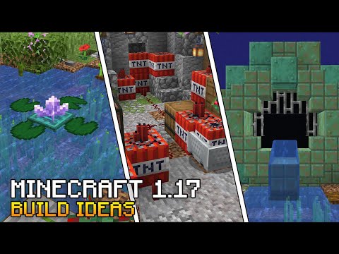 TheMythicalSausage - Minecraft 1.17 Build Ideas, Tips and Tricks [Caves & Cliffs Snapshot Build Hacks]