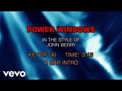 Power Windows - John Berry