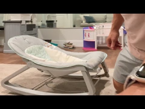 Ingenuity Keep Cozy 3 in 1 Grow with Me Vibrating Baby Bouncer Seat & Infant to Toddler Rocker