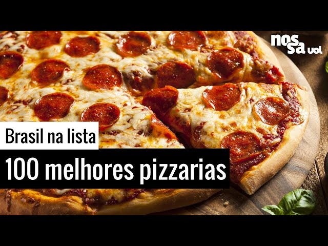 Umas das melhores pizzas que você vai comer na vida está na