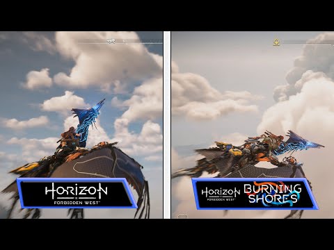 「Horizon Forbidden West: Burning Shores」テスト中