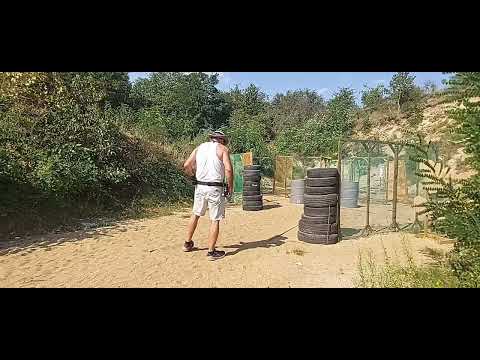 IPSC niedzielny  trening na strzelnicy Strefa Celu w Łowęcicach 1