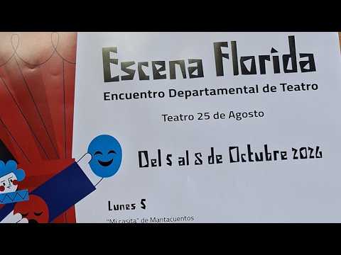 Presentaron Escena Florida :el Encuentro Departamental de Teatro