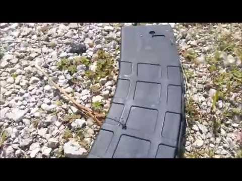 Tiberius Arms T15 magazine crush test