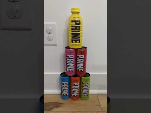 Prime Pyramid!  What Shape Should I Make Next?! #shorts #prime #primeenergy #primehydration